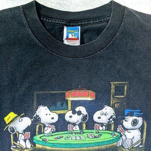 Vintage Poker Snoopy Tee (E14)